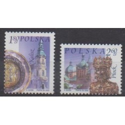 Poland - 2002 - Nb 3745/3746 - Churches