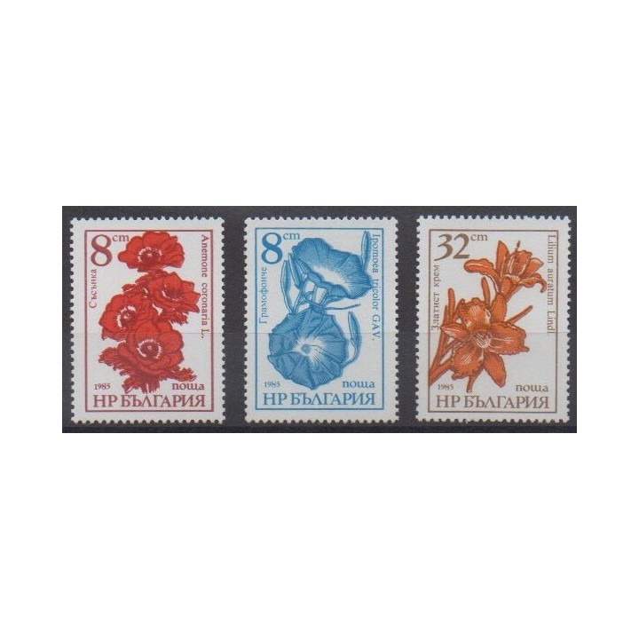 Buy this set of stamps of Bulgaria of the year 1986 (Nb 3023/3025).