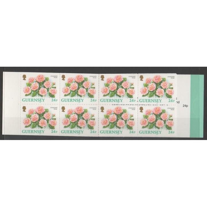 Stamps - Guernsey - 1993 - Nb C611a - roses