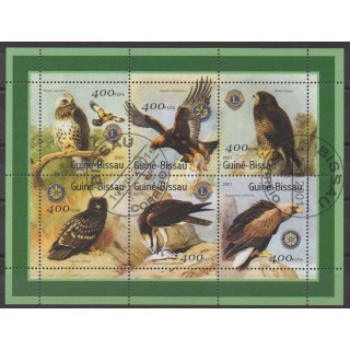 Acheter cette série de timbres de Guinée-Bissau de l'année 2001 (No 879/884). - Oblitéré