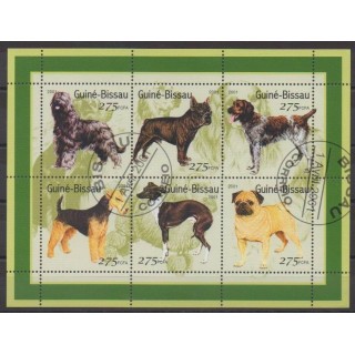 Acheter cette série de timbres de Guinée-Bissau de l'année 2001 (No 849/854). - Oblitéré