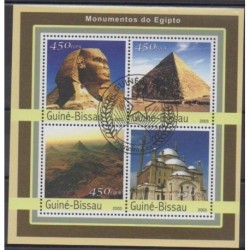 Guinea-Bissau - 2003 - Nb 1102/1105 - Monuments - Used
