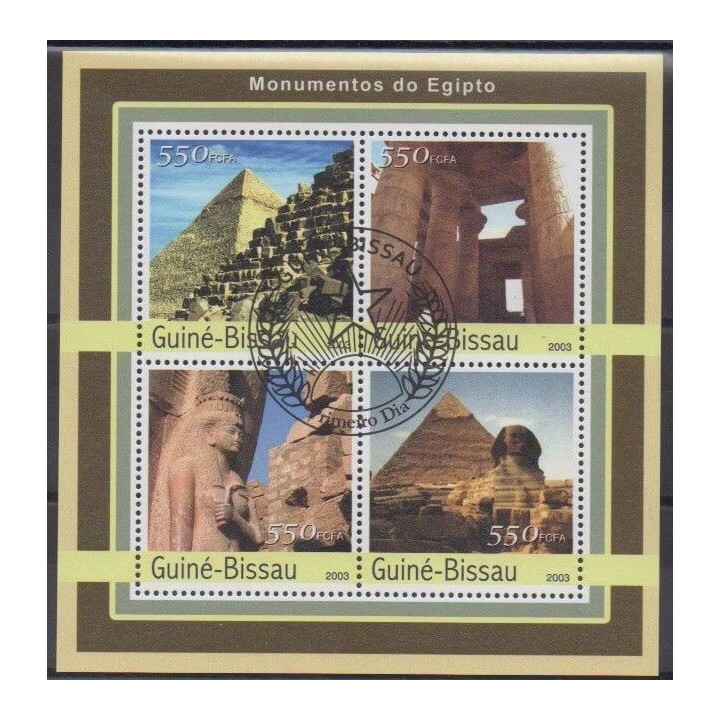 Acheter cette série de timbres de Guinée-Bissau de l'année 2003 (No 1106/1109). - Oblitéré