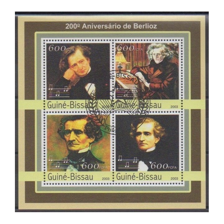 Acheter cette série de timbres de Guinée-Bissau de l'année 2003 (No 1142/1145). - Oblitéré