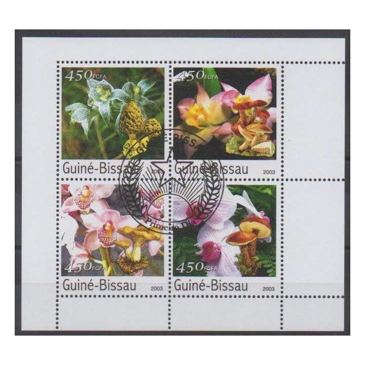 Acheter cette série de timbres de Guinée-Bissau de l'année 2003 (No 1058/1061). - Oblitéré