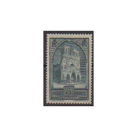 France - Poste - 1929 - No 259c - Églises - Neuf avec charnière
