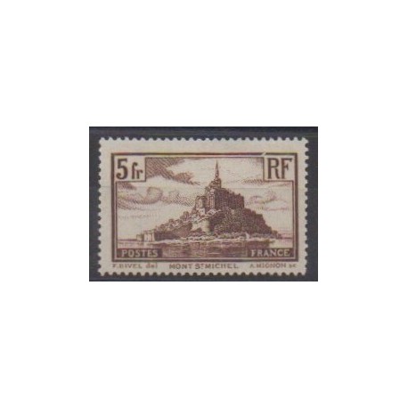 France - Poste - 1929 - Nb 260a - Monuments