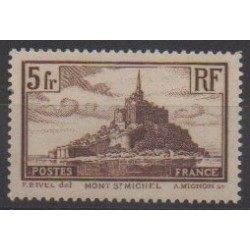 France - Poste - 1929 - No 260 - Monuments - Neuf avec charnière