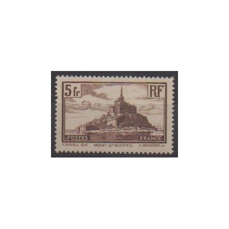 France - Poste - 1929 - No 260 - Monuments - Neuf avec charnière