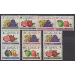 Afghanistan - 1961 - No 564/573 - Fruits ou légumes