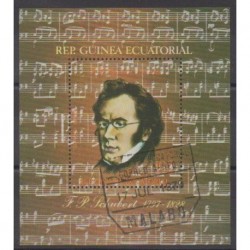 Equatorial Guinea - 1980 - Nb BF Franz Schubert - Music - Used