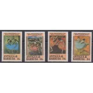 Buy this set of stamps of Antigua and Barbuda of the year 1984 (Nb 785/788).