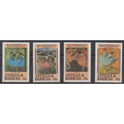 Antigua and Barbuda - 1984 - Nb 785/788 - Paintings