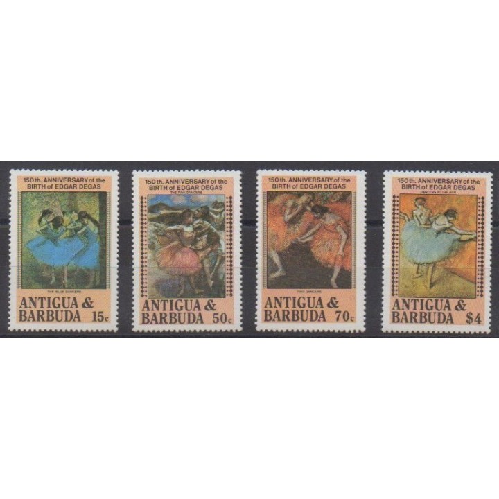 Acheter cette série de timbres d'Antigua et Barbuda de l'année 1984 (No 785/788).