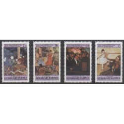 Grenadines - 1984 - Nb 541/544 - Paintings