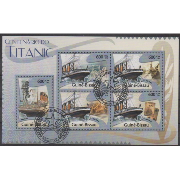 Buy this set of stamps of Guinea-Bissau of the year 2012 (Nb 4141/4145). - Used