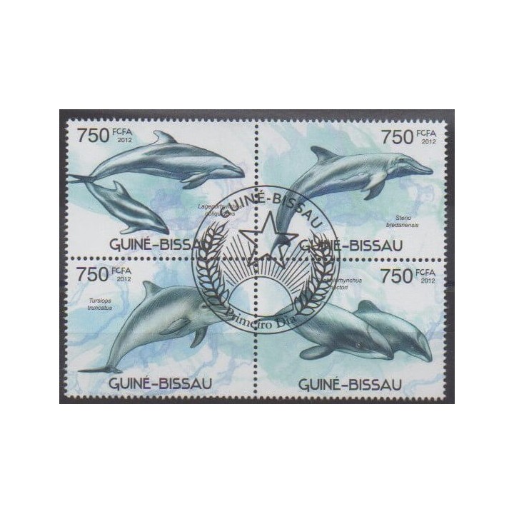 Acheter cette série de timbres de Guinée-Bissau de l'année 2012 (No 4314/4317). - Oblitéré