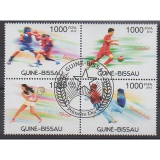 Buy this set of stamps of Guinea-Bissau of the year 2012 (Nb 4270/4273). - Used