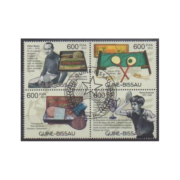 Buy this set of stamps of Guinea-Bissau of the year 2012 (Nb 4294/4297). - Used