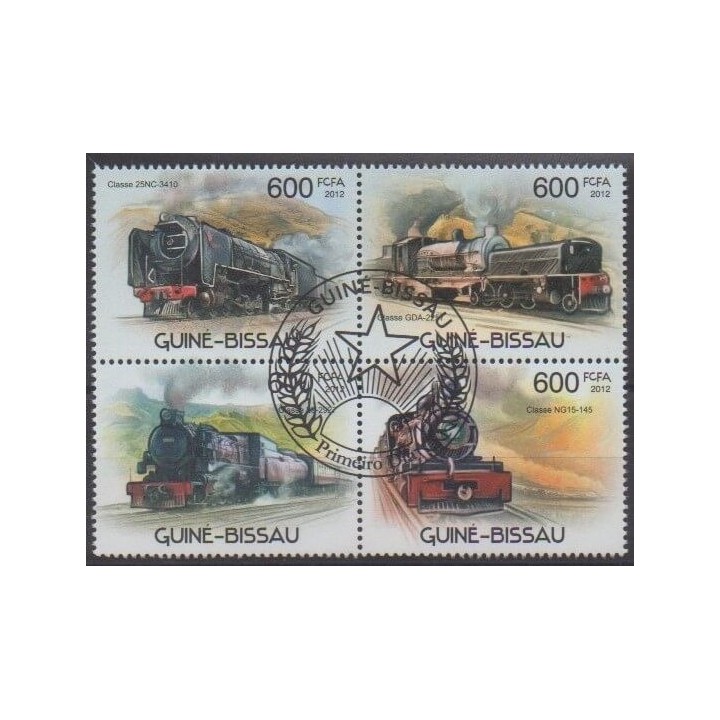 Buy this set of stamps of Guinea-Bissau of the year 2012 (Nb 4278/4281). - Used