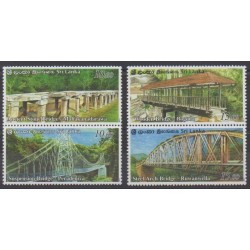 Sri Lanka - 2011 - Nb 1794/1797 - Bridges