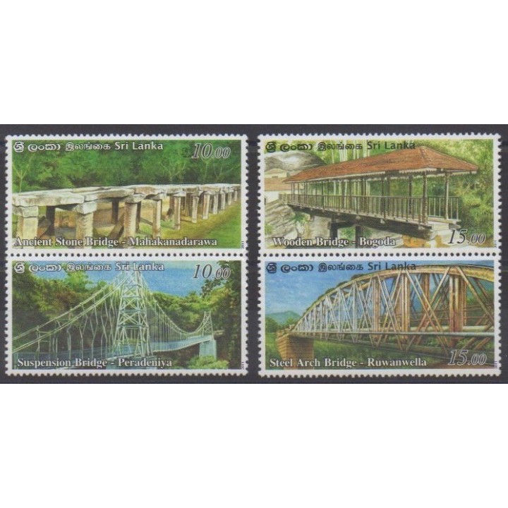 Buy this set of stamps of Sri Lanka of the year 2011 (Nb 1794/1797).