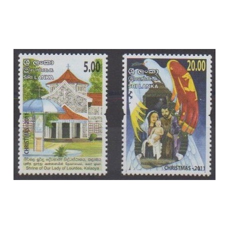 Sri Lanka - 2011 - Nb 1821/1822 - Christmas