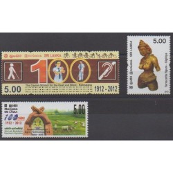 Sri Lanka - 2012 - Nb 1850/1852