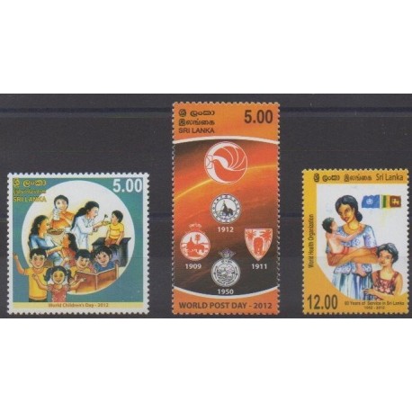 Sri Lanka - 2012 - Nb 1862/1864