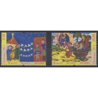 Buy this set of stamps of Sri Lanka of the year 2012 (Nb 1870/1871).