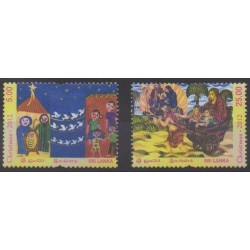 Sri Lanka - 2012 - No 1870/1871 - Noël