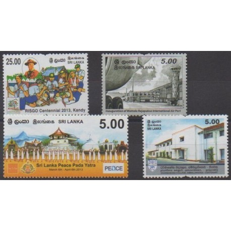 Sri Lanka - 2013 - Nb 1894/1897