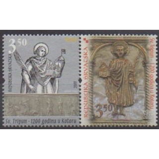 Buy this set of stamps of Croatia of the year 2009 (Nb 839/840).