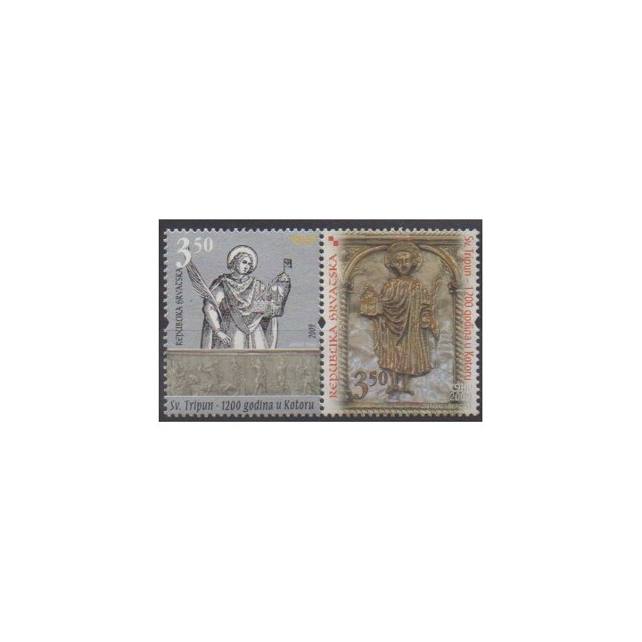 Buy this set of stamps of Croatia of the year 2009 (Nb 839/840).