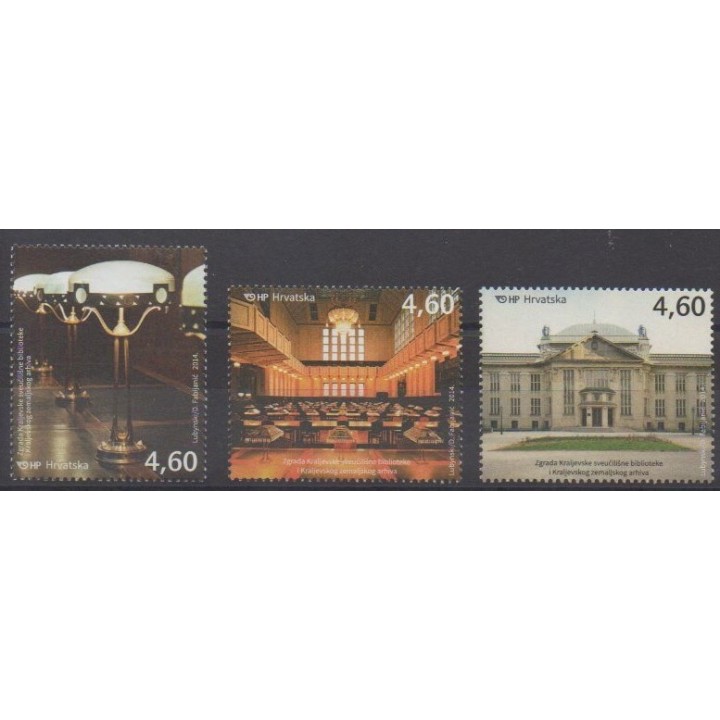 Acheter cette série de timbres de Croatie de l'année 2014 (No 1069/1071).