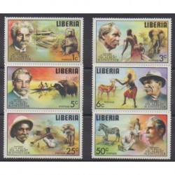 Liberia - 1975 - No 679/684 - Santé ou Croix-Rouge