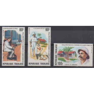 Buy these stamps of Togo of the year 1975 (Nb PA256/PA258).