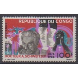 Congo (République du) - 1966 - No PA45 - Santé ou Croix-Rouge - Musique