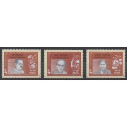 Inde - 2001 - No 1622/1624 - Célébrités