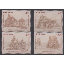 India - 2001 - Nb 1650/1653 - Monuments - Philately