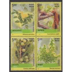 India - 2003 - Nb 1719/1722 - Flora