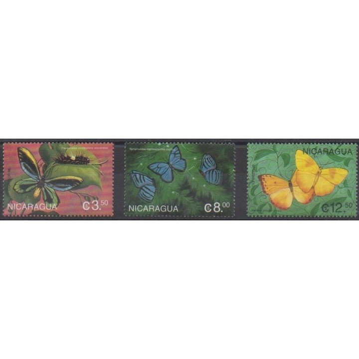 Acheter cette série de timbres du Nicaragua de l'année 1998 (No 2305/2307).