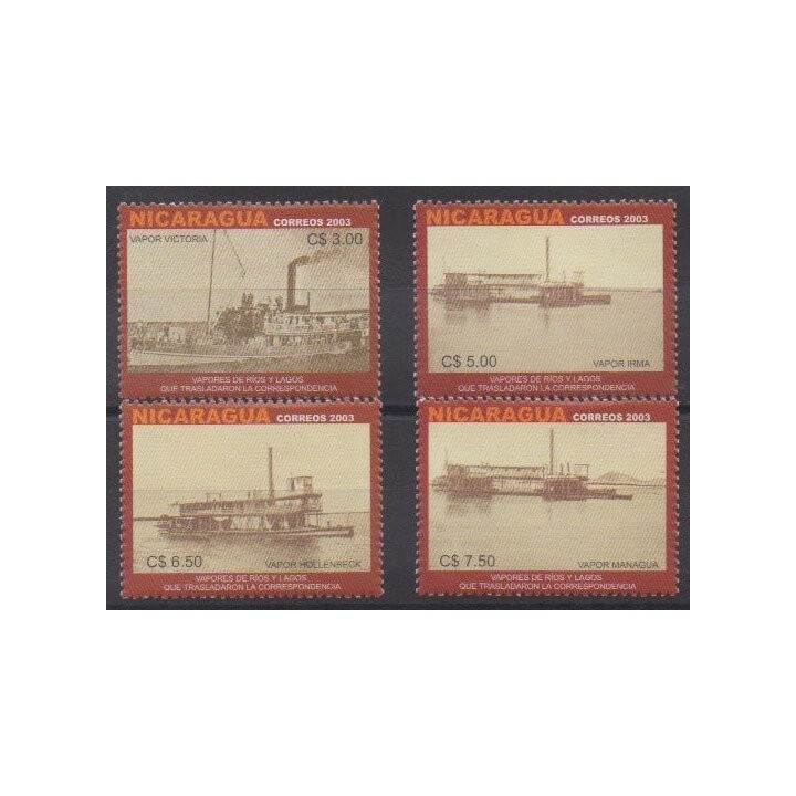 Acheter cette série de timbres du Nicaragua de l'année 2003 (No 2582/2585).