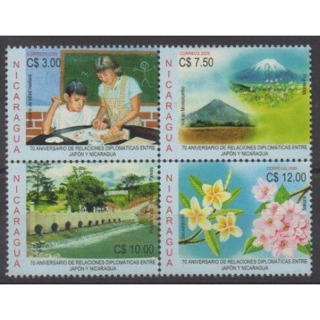 Nicaragua - 2005 - Nb 2620/2623 - Various Historics Themes