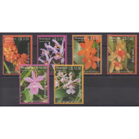 Nicaragua - 2005 - Nb 2624/2629 - Orchids