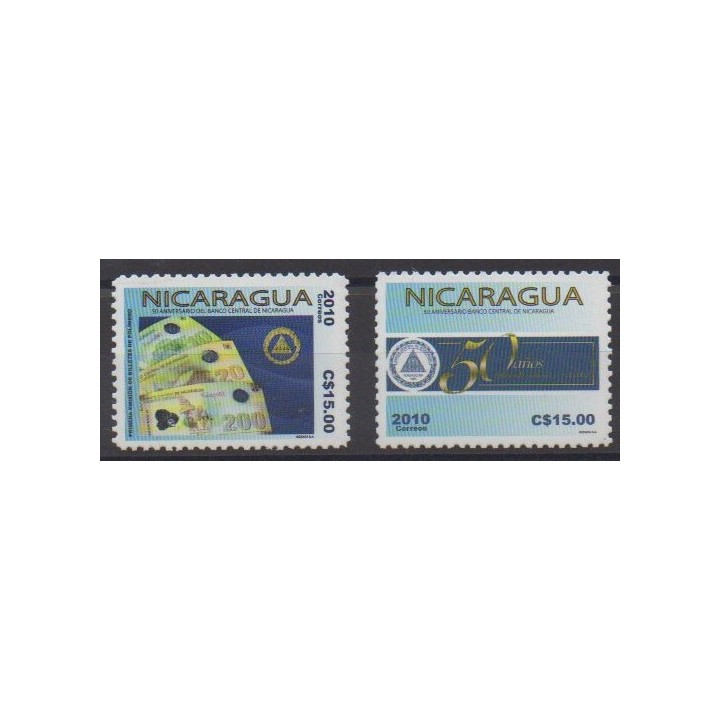 Buy this set of stamps of Nicaragua of the year 2009 (Nb 2678/2679).