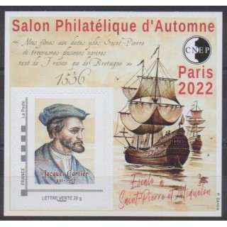 Buy this cnep sheet  of France of the year 2022 (Nb CNEP 91).