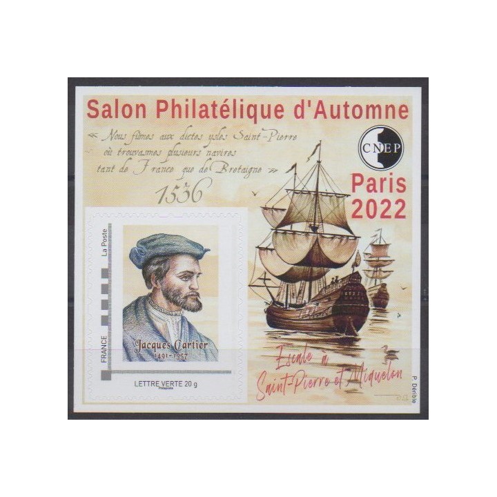 Buy this cnep sheet  of France of the year 2022 (Nb CNEP 91).