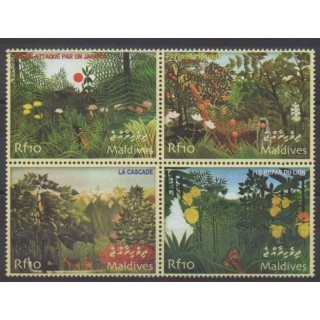 Acheter cette série de timbres des Maldives de l'année 2004 (No 3582/3585).