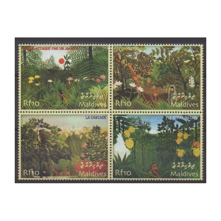 Buy this set of stamps of Maldives of the year 2004 (Nb 3582/3585).